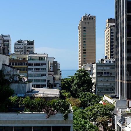 Cobertura Em Ipanema - Vista Para Cristo Redentor - Mqc502 Z1 Rio de Janeiro Luaran gambar