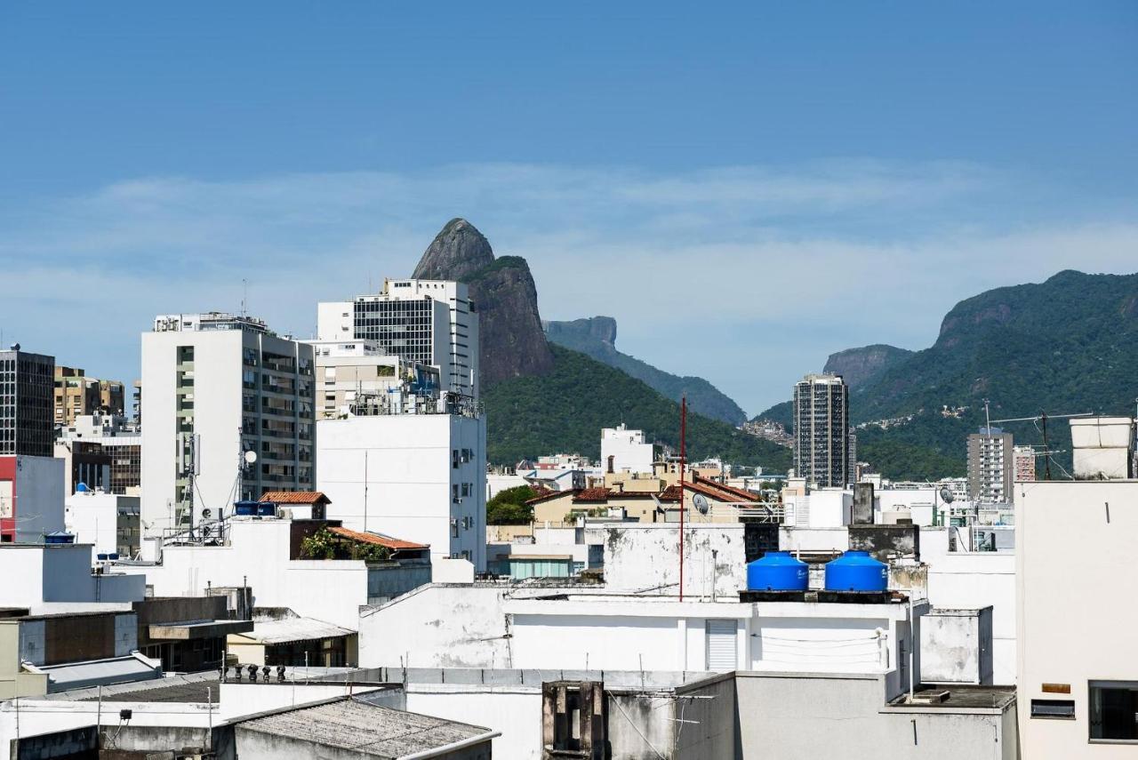 Cobertura Em Ipanema - Vista Para Cristo Redentor - Mqc502 Z1 Rio de Janeiro Luaran gambar