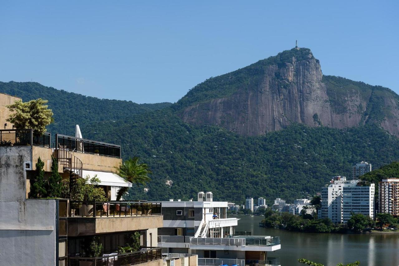 Cobertura Em Ipanema - Vista Para Cristo Redentor - Mqc502 Z1 Rio de Janeiro Luaran gambar